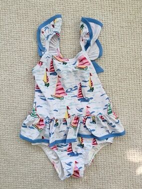 Classic Whimsy Girls Sail SwimSuit (7)